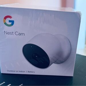 Google Nest Cam in White and Black